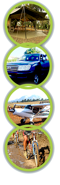 Luxury camps and VIP transfers - Private flights and bicycle expeditions in Madagascar