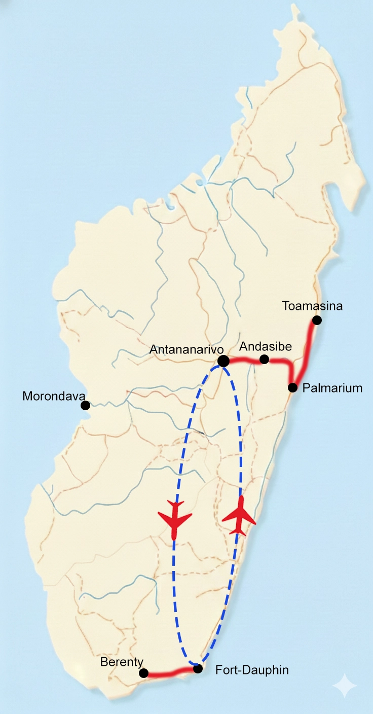 Lemur express vacation and tours in Madagascar