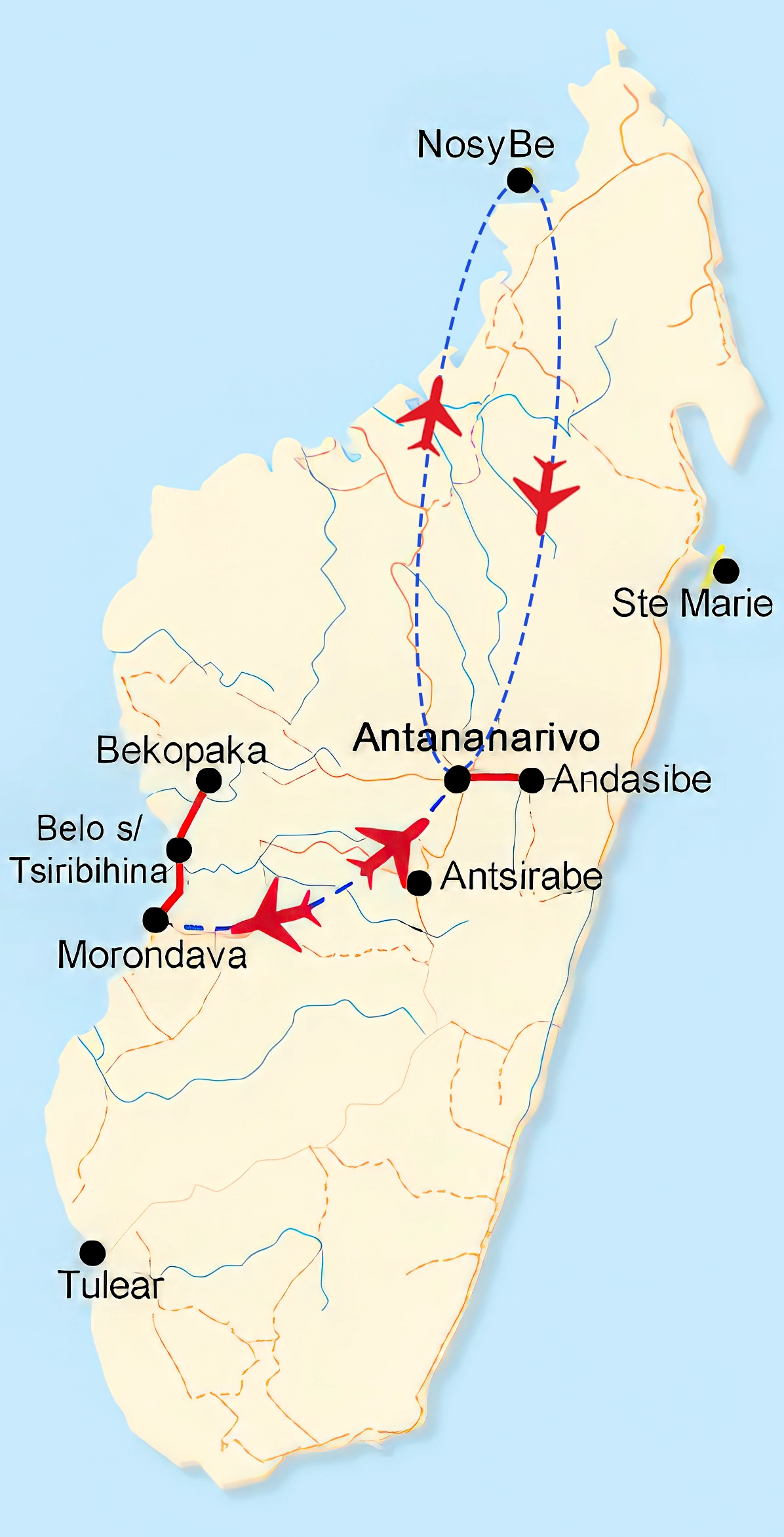 Madagascar Paramount journey